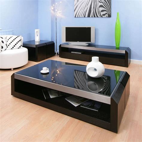 large contemporary coffee table.